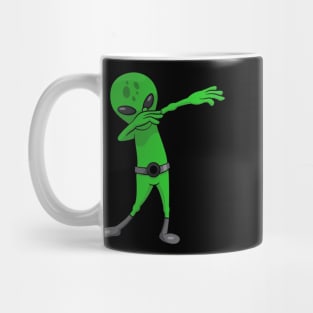 halloween dabbing alien Mug